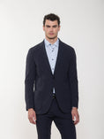 Load image into Gallery viewer, Navy Performance Travel Suit Jacket
