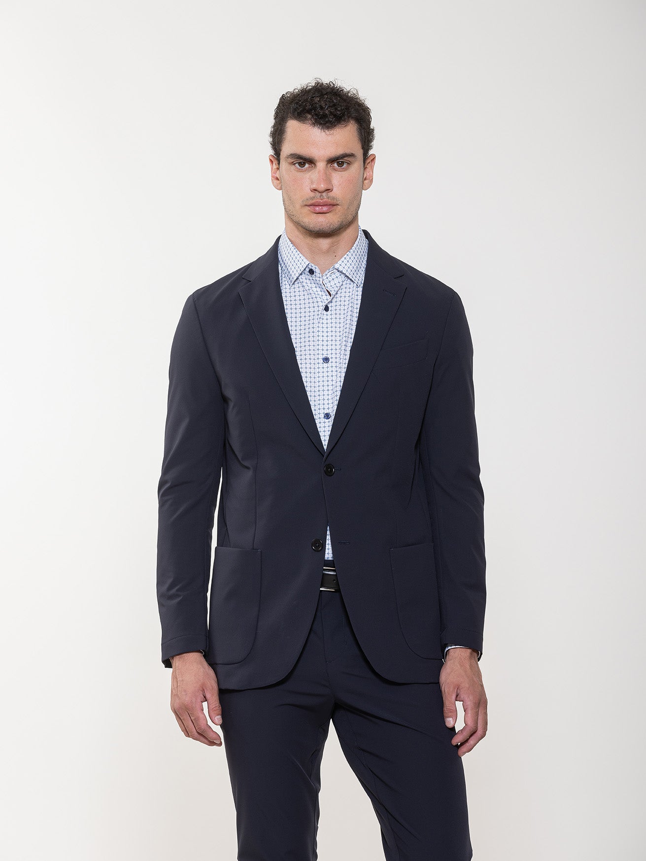 Navy Performance Travel Suit Jacket – American Heritage