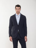 Load image into Gallery viewer, Navy Performance Travel Suit Jacket
