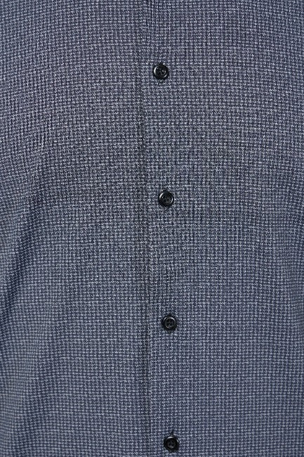 Charcoal Gingham Performance Sport Shirt