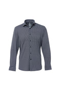 Load image into Gallery viewer, Charcoal Gingham Performance Sport Shirt

