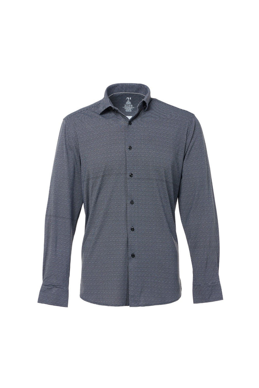 Charcoal Gingham Performance Sport Shirt