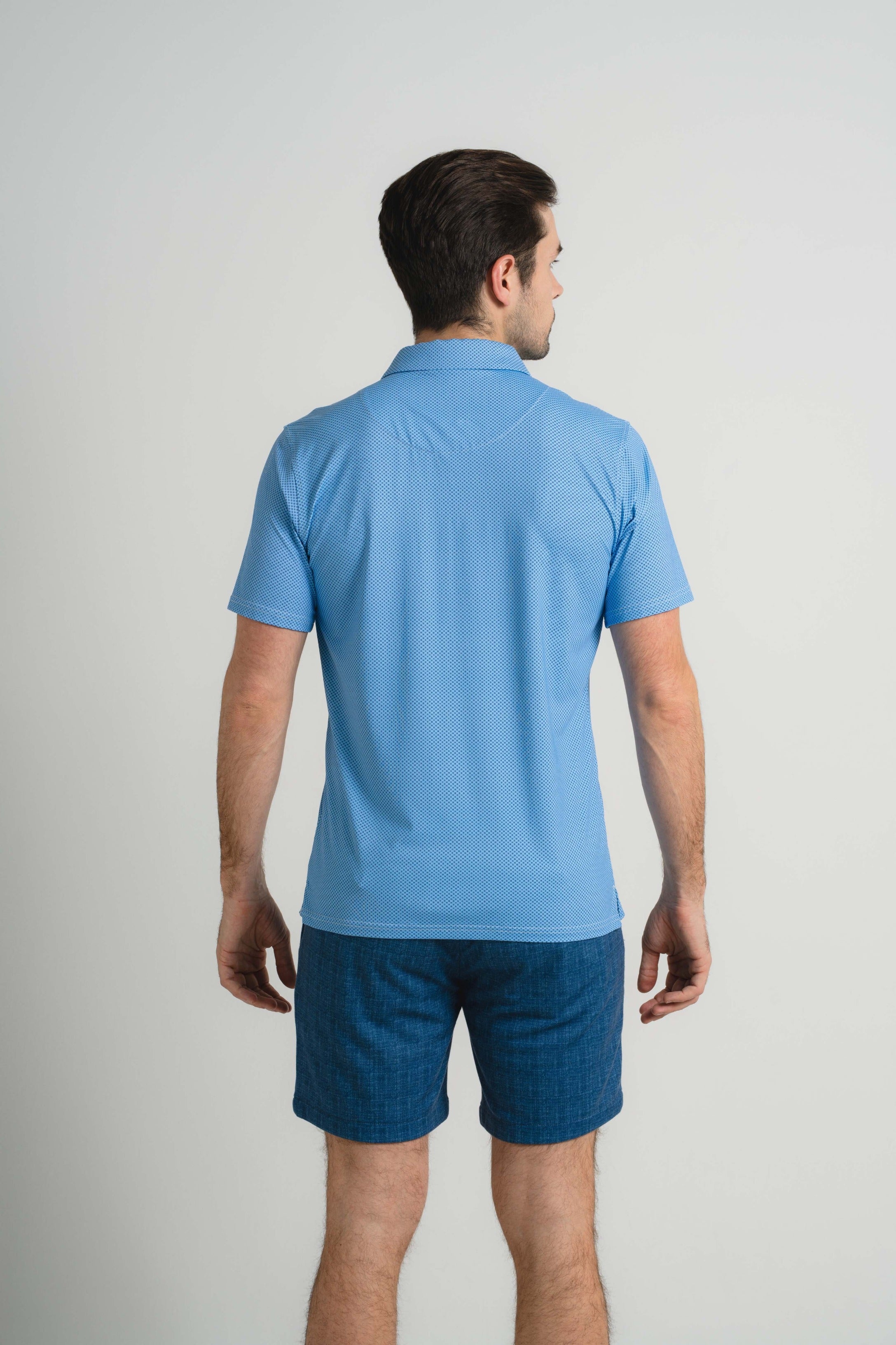 Small Geo Performance Short Sleeve Shirt
