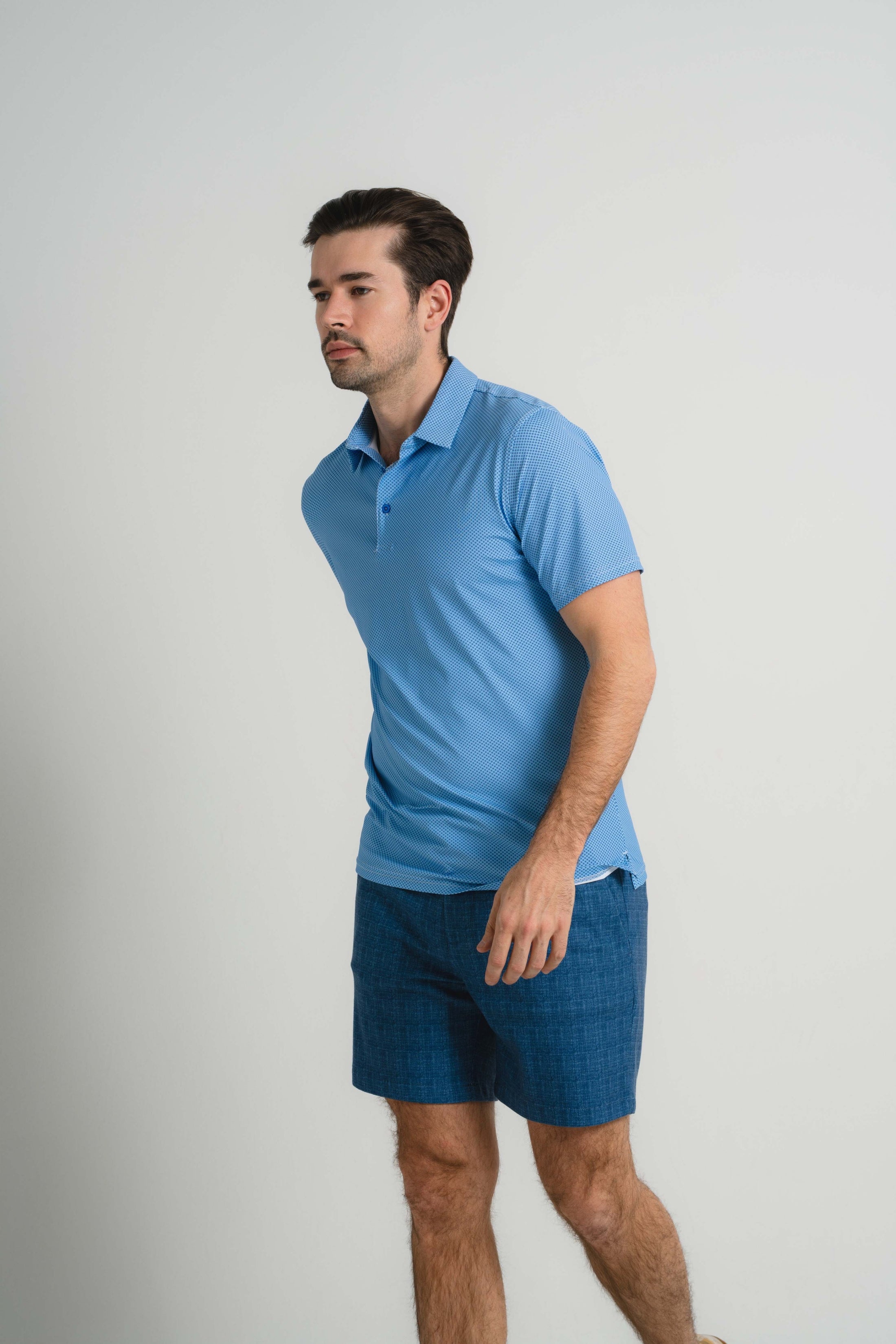 Small Geo Performance Short Sleeve Shirt