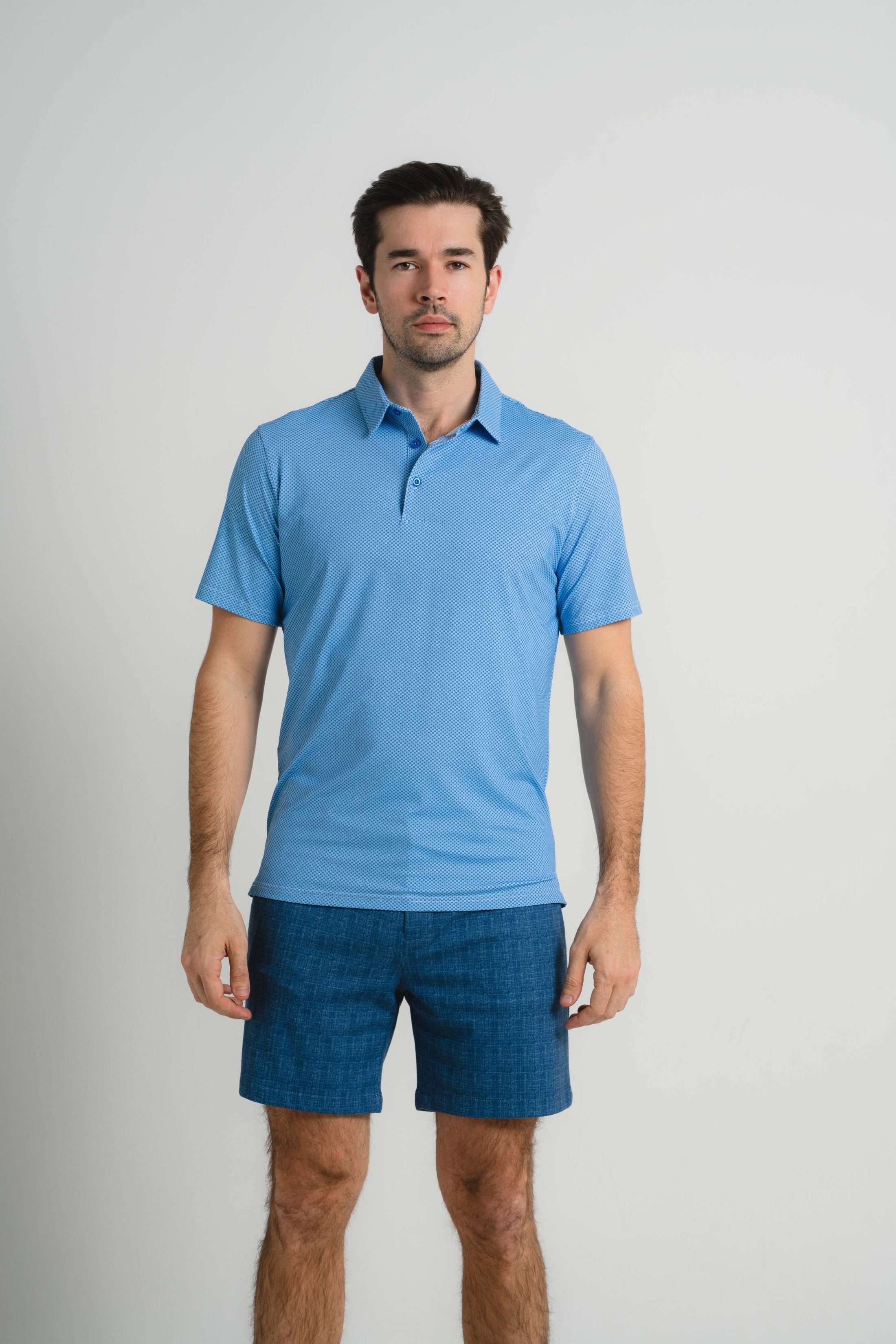 Small Geo Performance Short Sleeve Shirt