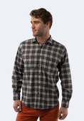 Load image into Gallery viewer, Beige Plaid Shirt

