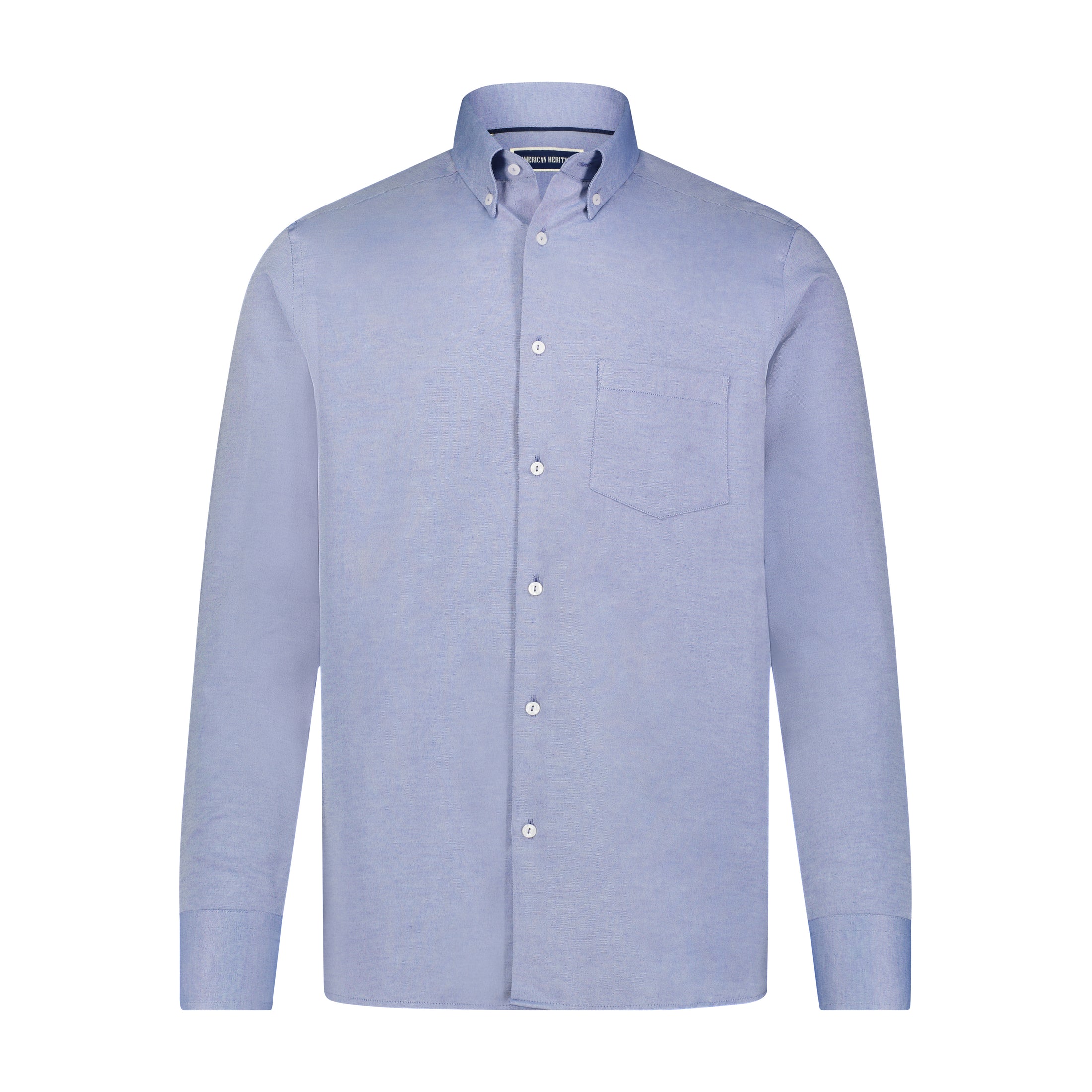 Blue Pocket Oxford Shirt