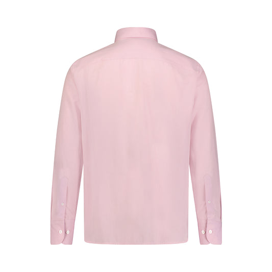 Pink Pocket Oxford Shirt