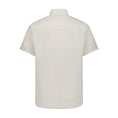 Load image into Gallery viewer, White Seer Sucker Stretch Button Down Short Sleeve Shirt
