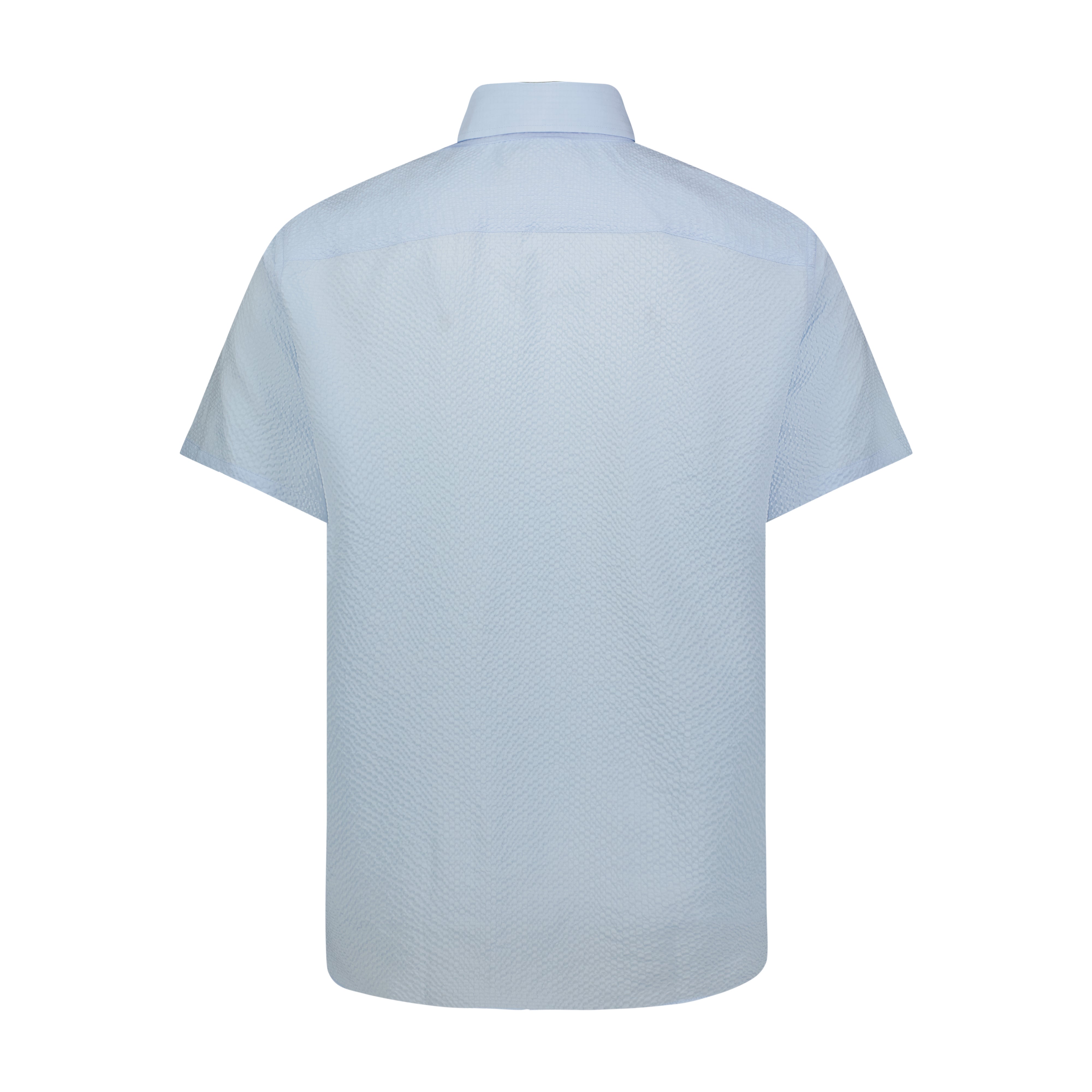 [SLOW ACID] Summer Seersucker Short Sleeve Shirt /追跡付 Short Sleeve 