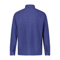Load image into Gallery viewer, Navy Blue Geo Print Hidden Button Down Long Sleeve Shirt
