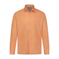 Load image into Gallery viewer, Orange White Mini Geo Print Button Down Long Sleeve Shirt
