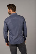 Load image into Gallery viewer, Navy Dotted Shirt
