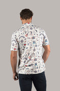 Load image into Gallery viewer, Music Notes and Instruments Polo Shirt
