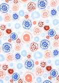 Load image into Gallery viewer, White with Rust, Orange, & Blue Sand Dollars
